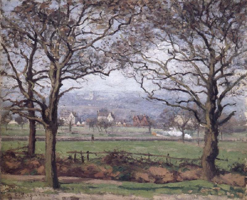 Camille Pissarro Near Sydenham Hill Pres de Sydenham Hill Germany oil painting art